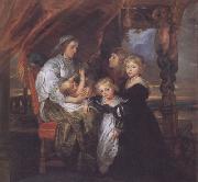 Peter Paul Rubens The Family of Sir Balthasar Gerbier (mk01) oil on canvas